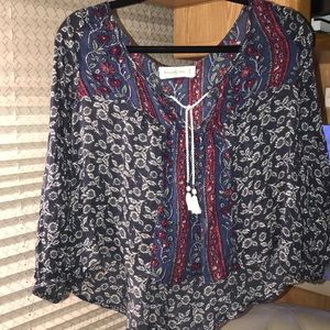 Abercrombie & Fitch Boho Inspired Crop Top
